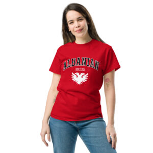 ALBANIAN Since 1912 - Unisex RED EDITION (100% cotton)