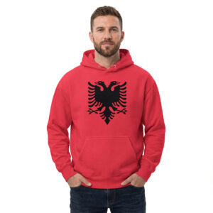 Unisex Albanian Flag Hoodie